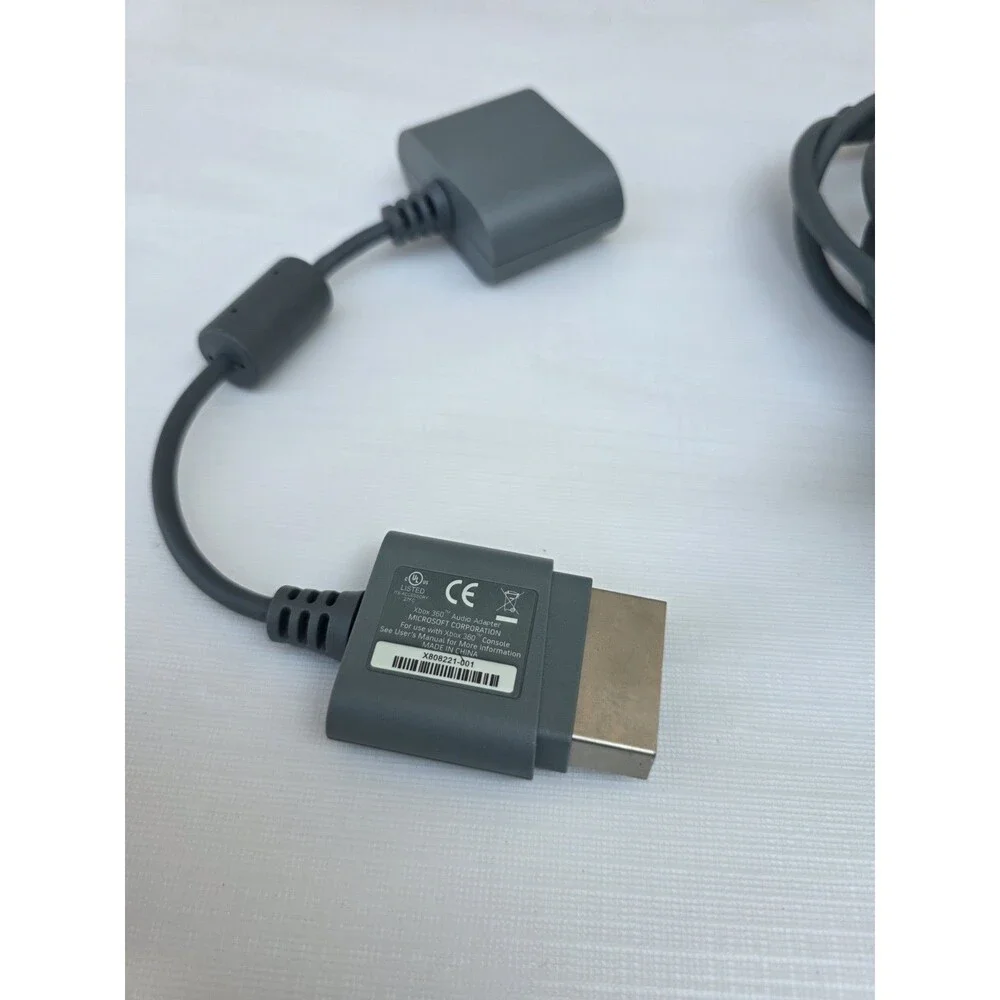 Genuine Original OEM Microsoft Xbox 360 Component Video HD A/V AV Cable/Cables